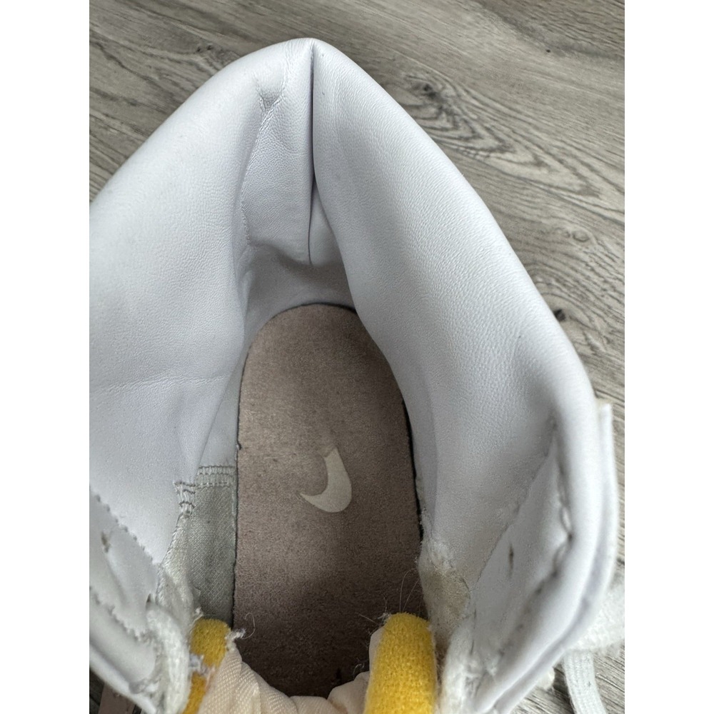 Nike Shoes Womens 8.5 White Blazer Mid 77 Vintage Hi Sneakers Leather CZ1055-118 - Picture 9 of 9